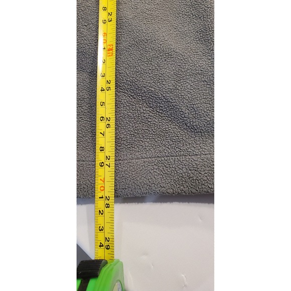 GAP Men's XL Gray Fleece Quarter Zip Pullover Sweatshirt - Picture 4 of 8